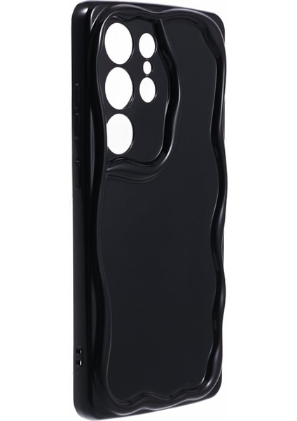 Samsung Galaxy S24 Ultra Tpu Kasası Wavy Edge Hassas Kesik Koruyucu Telefon Kapağı (Yurt Dışından) modelleri