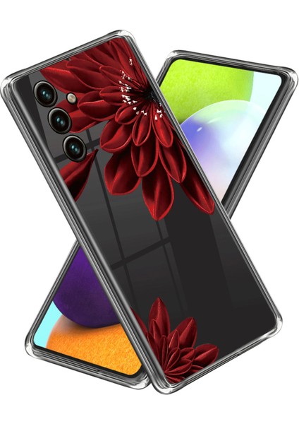 Galaxy A15 5g Tpu Vaka Deseni Baskı Koruyucu Arka Kapak (Yurt Dışından)