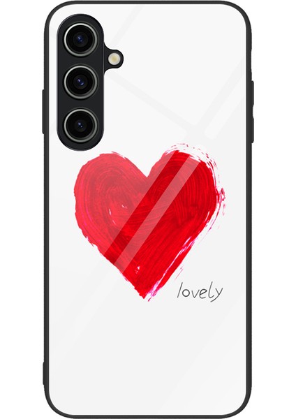 Samsung Galaxy A25 5g Desen Baskı Temperli Cam Arka Telefon Kapağı (Yurt Dışından)