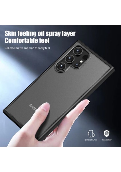 Galaxy S24 Ultra Damla Geçirmez Mat Tpu+Pc Telefon Muhafız Kapağı (Yurt Dışından) fırsatları