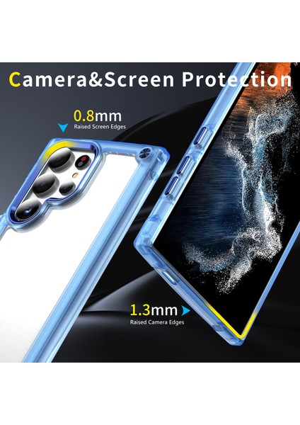 Samsung Galaxy S24 Ultra Pc+Tpu Cilt-Touch Net Telefon Kapağı (Yurt Dışından) modelleri