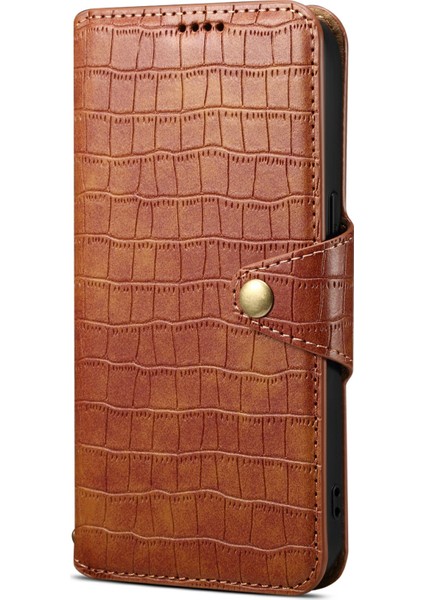 Galaxy S24 Ultra Cep Telefonu Kılıfı Damla Geçirmez Timsah Doku Kapağı (Yurt Dışından) indirimleri