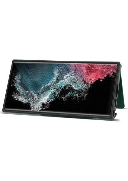 Samsung Galaxy S24 Ultra Telefon Kılıfı Zipper Kartı Tutucu Kapak Kayış (Yurt Dışından) fırsatları