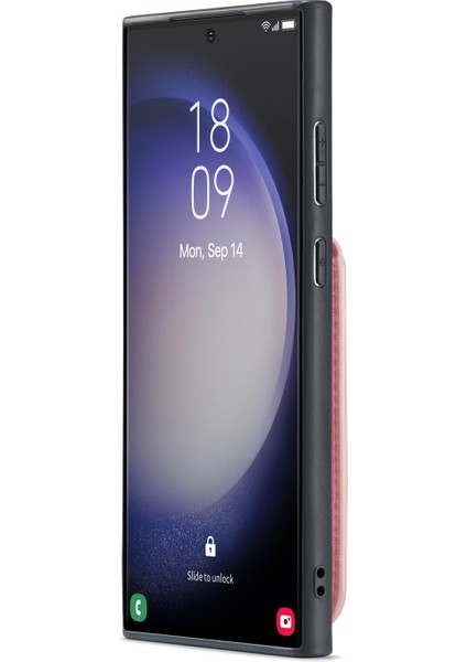 Samsung Galaxy S24 Ultra Çılgın At Doku Kart Yuvaları Telefon Kapağı (Yurt Dışından) fiyatları