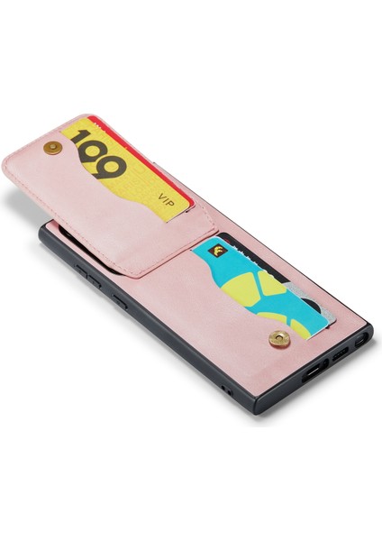 Samsung Galaxy S24 Ultra Çılgın At Doku Kart Yuvaları Telefon Kapağı (Yurt Dışından) fırsatları