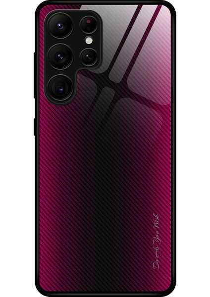 Galaxy S24 Ultra Ince Cep Telefonu Kapağı Temperli Cam + Tpu Kabuğu (Yurt Dışından)