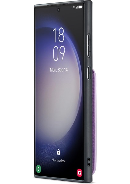 Samsung Galaxy S24 Ultra Çılgın At Doku Kart Yuvaları Telefon Kapağı (Yurt Dışından) fiyatları