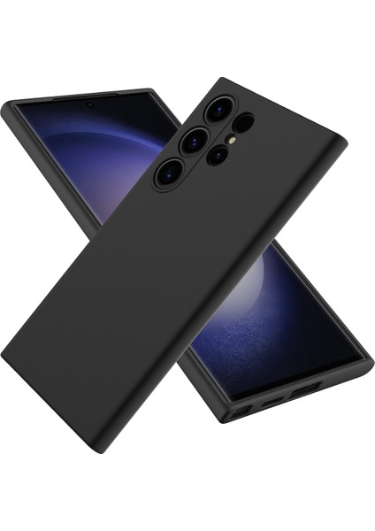 Samsung Galaxy S24 Ultra Şok Geçirmez Sıvı Silikon Akıllı Telefon Kapağı Kayışlı (Yurt Dışından)