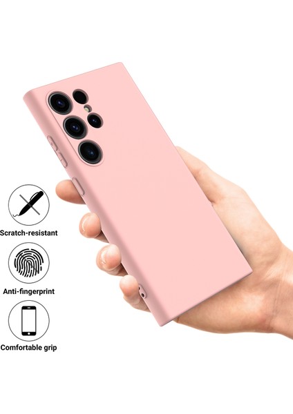 Samsung Galaxy S24 Ultra Şok Geçirmez Sıvı Silikon Akıllı Telefon Kapağı Kayışlı (Yurt Dışından) indirimleri