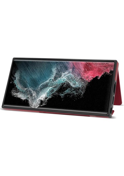 Samsung Galaxy S24 Ultra Telefon Kılıfı Zipper Kartı Tutucu Kapak Kayış (Yurt Dışından) fırsatları