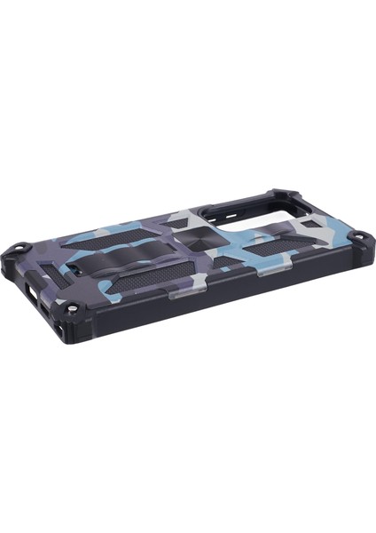 Samsung Galaxy S24 Ultra Kamuflaj Kickstand Plastik+Tpu Cep Telefonu Kapağı (Yurt Dışından) fırsatları