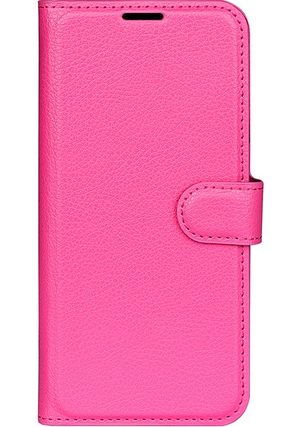 Galaxy S24 Ultra Litchi Doku Doku Cüzdan Telefon Kapağı Stand (Yurt Dışından)
