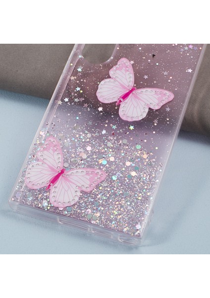 Samsung Galaxy S24 Ultra Tpu+Pvc Kılıfı Parıltı Epoksi Büyük Arka Lens Deliği Telefon Arka Kabuk (Yurt Dışından) indirimleri