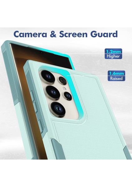 Samsung Galaxy S24 Ultra Slim Hard Pc+Tpu Telefon Koruyucu Kapak (Yurt Dışından) fiyatları