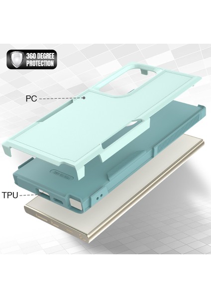 Samsung Galaxy S24 Ultra Slim Hard Pc+Tpu Telefon Koruyucu Kapak (Yurt Dışından) fırsatları