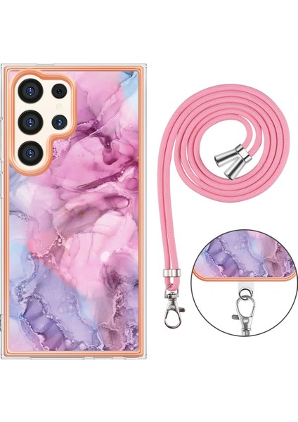 Samsung Galaxy S24 Ultra Tpu Koruyucu Kapak Lanyard ile (Yurt Dışından) fırsatları