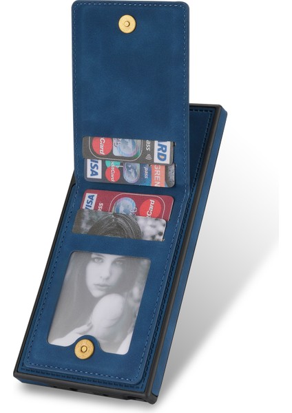 Samsung Galaxy S24 Ultra Kickstand Cover Rfıd Engelleme Telefon Kılıfı (Yurt Dışından) fiyatları