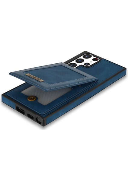 Samsung Galaxy S24 Ultra Kickstand Cover Rfıd Engelleme Telefon Kılıfı (Yurt Dışından) indirimleri