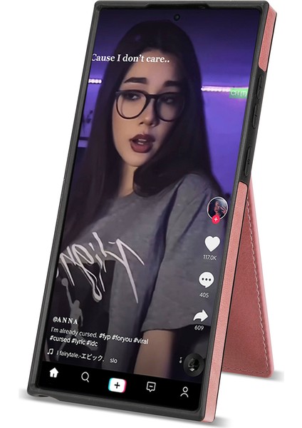 Samsung Galaxy S24 Ultra Kickstand Cover Rfıd Engelleme Telefon Kılıfı (Yurt Dışından) fiyatları