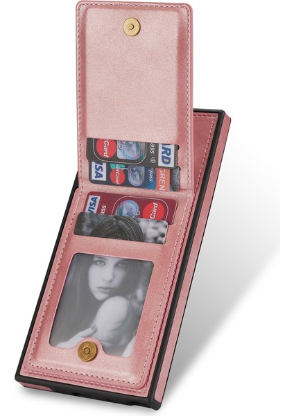 Samsung Galaxy S24 Ultra Kickstand Cover Rfıd Engelleme Telefon Kılıfı (Yurt Dışından) fırsatları