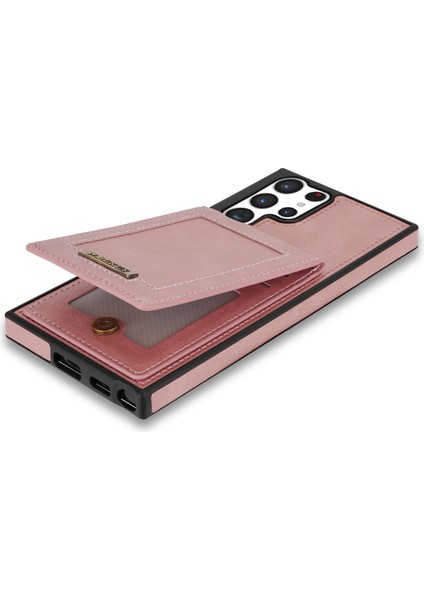 Samsung Galaxy S24 Ultra Kickstand Cover Rfıd Engelleme Telefon Kılıfı (Yurt Dışından) indirimleri