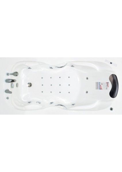 Ocean Side Jakuzi 170x80 h:55 Romantic Hidromasaj Sistemli Küvet (Gövde + Metal ayak + Ön panel) fiyatları