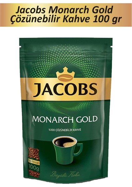 Monarch Gold Çözünebilir Kahve 100 gr x 12 Adet