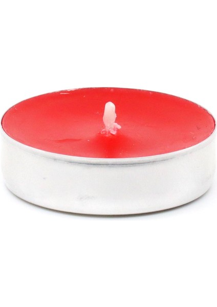 Tea Light Mum Kırmızı - 100 Adet