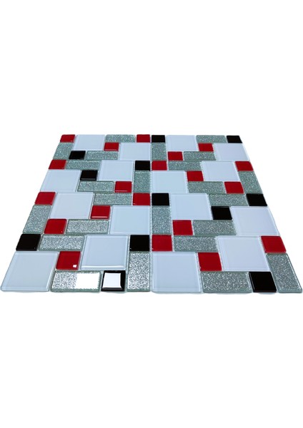 Mutfak Tezgah Arası ve Yaşam Alanlarının Tüm Yüzeyleri Için Kristal Cam Mozaik. File Karo ÖLÇÜSÜ:30X30 Cm. ( 1 M2 FİYATIDIR ) fırsatları
