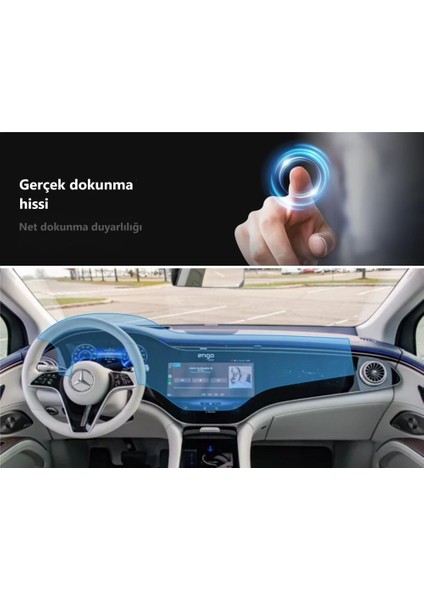 Mercedes Eqs 500 Ekran Koruıyucu Şeffaf Nano Tam Kaplama Şeffaf modelleri