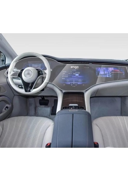 Mercedes Eqs 500 Mat Ekran Koruıyucu Şeffaf Nano Tam Kaplama Şeffaf indirimleri