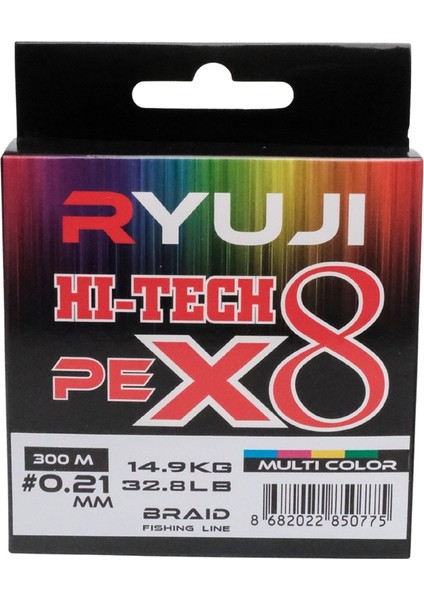 Hı-Tech 300M X8 Multicolor Pe Ip Misina