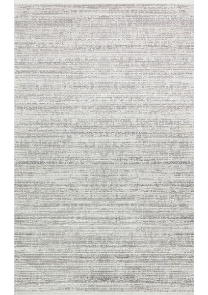 Sateen ST101 Dark Grey Hav Toz Vermez Yıkanabilir Kaymaz Ince Dokuma Modern Halı