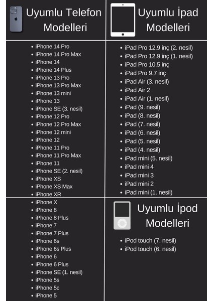 Iphone 14/13/12/11/x/8/7 Için Lightning To 3.5mm Jack Kulaklık Dönüştürücü Adaptörü