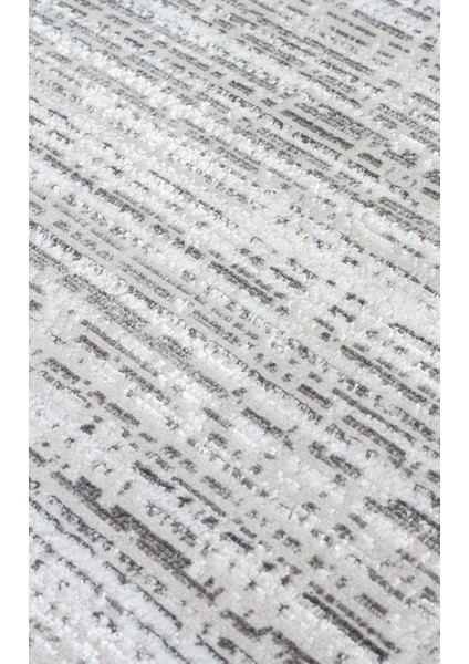 Sateen ST101 Dark Grey Hav Toz Vermez Yıkanabilir Kaymaz Ince Dokuma Modern Halı fırsatları
