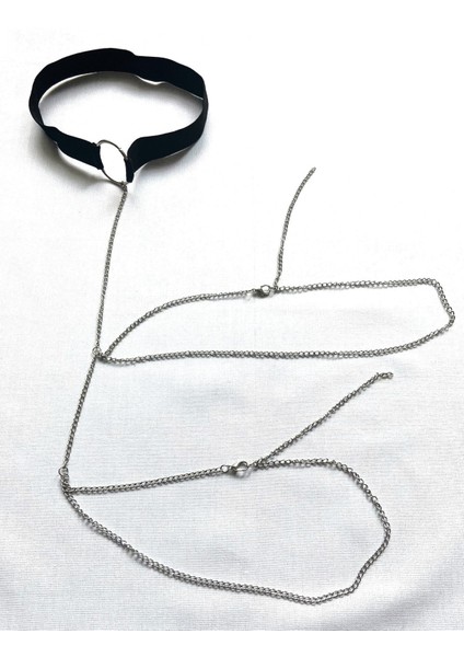 Ikili Zincir Bacak Aksesuarı, Bacak Takısı, Leg Chain (Tüm Parçalar Için Ölçü Ayarlama Özelliği )