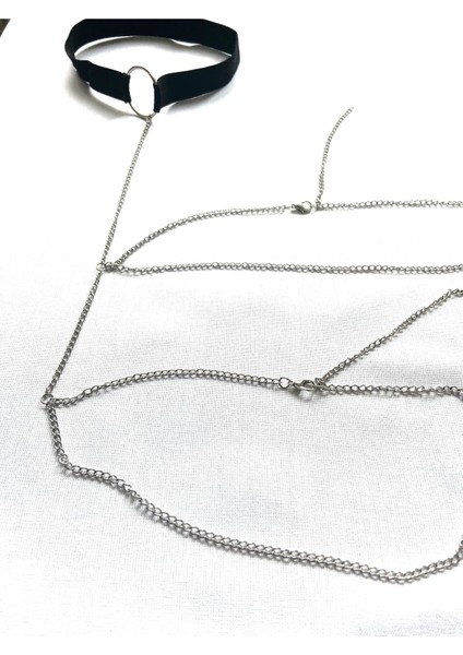 Ikili Zincir Bacak Aksesuarı, Bacak Takısı, Leg Chain (Tüm Parçalar Için Ölçü Ayarlama Özelliği ) modelleri