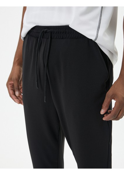 Jogger Eşofman Altı Beli Bağcıklı Cep Detaylı