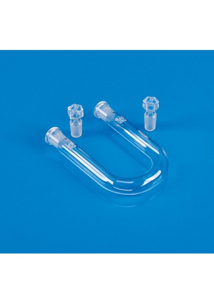 14 23 Şilifli Cam Kapaklı U Kurutma Test Tüpü 15 x 150 mm