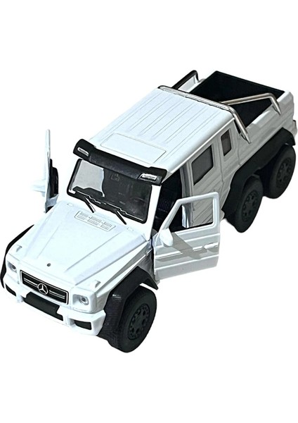 Mercedes Pikap Oyuncak Lisanslı Diecast Metal Çek Bırak Araba 1/36 Ölçek