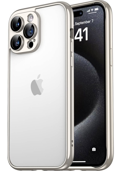 Apple iPhone 15 Pro Max Kılıf Kamera Korumalı Bontez Bumper