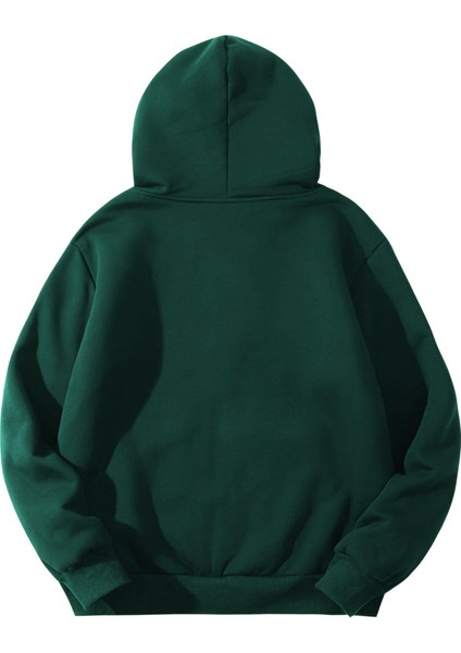 Ghassy Co. Erkek Ultra Termal Sherpa Astarlı Kapüşonlu Fermuarlı Cepli Kışlık Sweatshirt