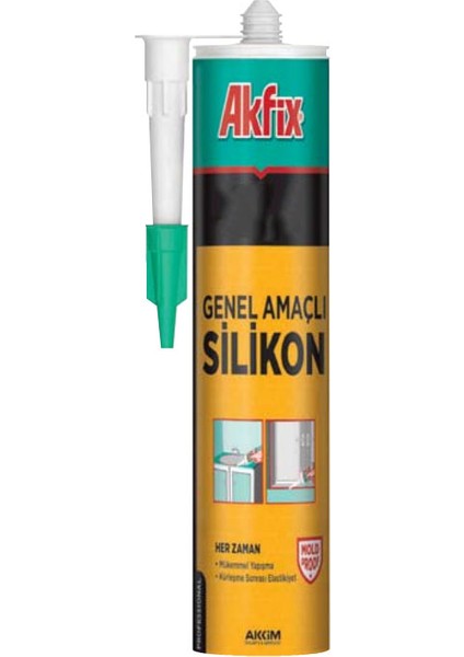 Silikon Genel Amaçlı 1100E / 280GR Şeffaf