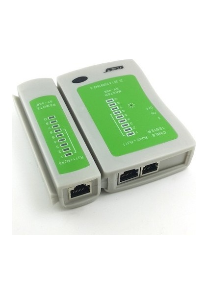 Bilgisayar RJ45 - RJ11 Kablo Test Cihazı