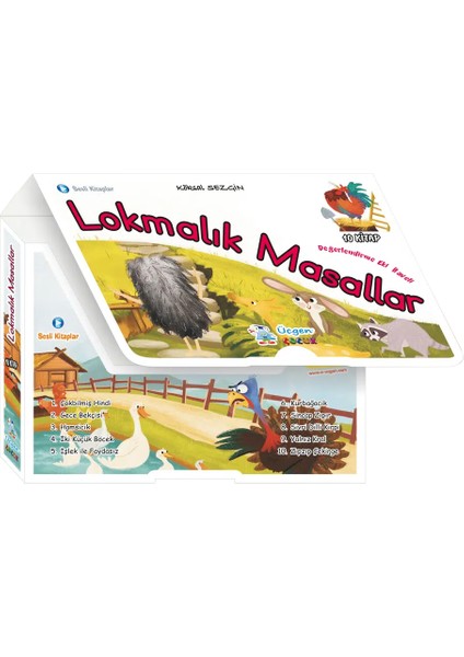 Lokmalık Masallar 10 Kitap - Köksal Sezgin