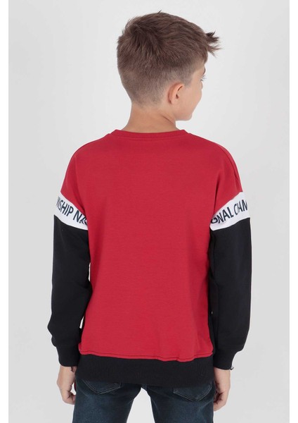 Erkek Çocuk Superior Baskılı Trend Sweatshirt AK15118