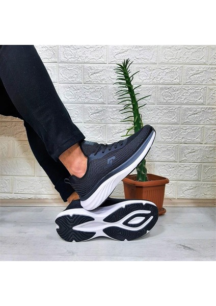29578 Siyah Memoryfoam Hafif Rahat Spor Ayakkabı