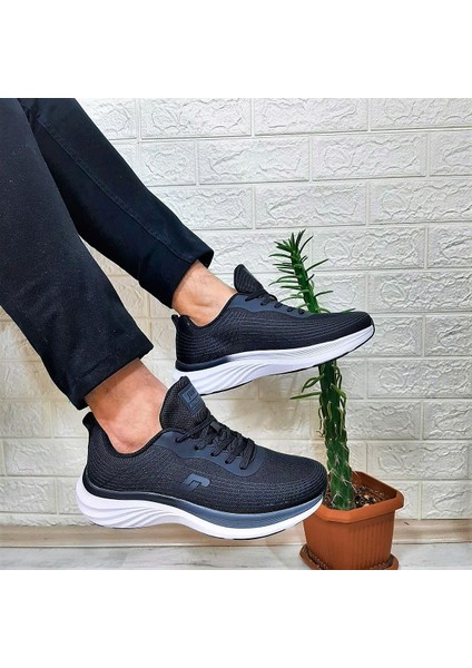 29578 Siyah Memoryfoam Hafif Rahat Spor Ayakkabı