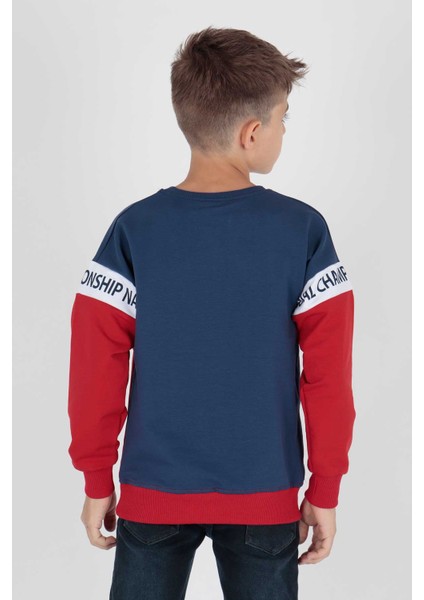 Erkek Çocuk Superior Baskılı Trend Sweatshirt AK15118