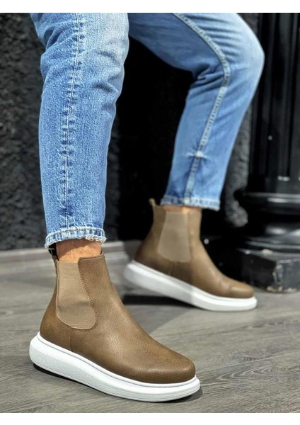 Knack Yüksek Taban Ayakkabı 111 Vizon modelleri